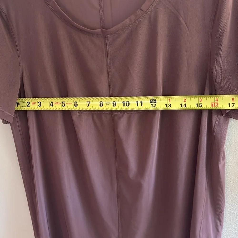 Lululemon Ready To Reach sheer mesh dress in Antique Bark Mauve - Picture 8 of 8